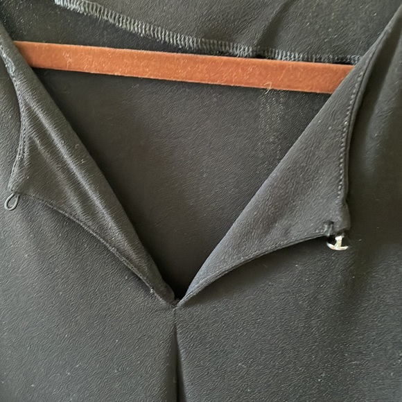 Lauren, Ralph Lauren split top in black - Picture 3 of 6